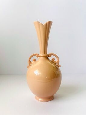 Pink Lenox  Decorative Vase with Scroll Handles